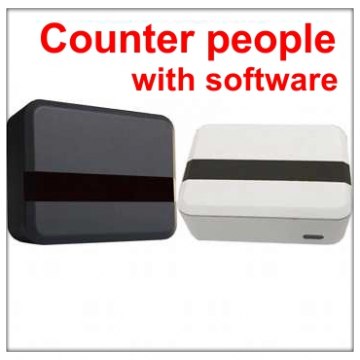Device for counter people in your shop