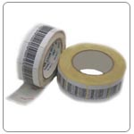 Etichetta antitaccheggio adesive 5x5 RF 8,2 Mhz HQ 1.000 pz falso barcode