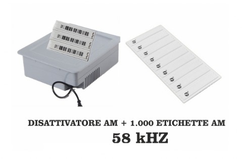 Offerta disattivatore AM + 1.000 etichette omaggio